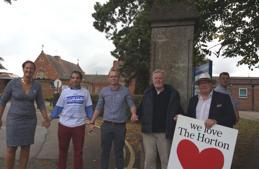 Victoria and local Conservatives showing their support for the Horton