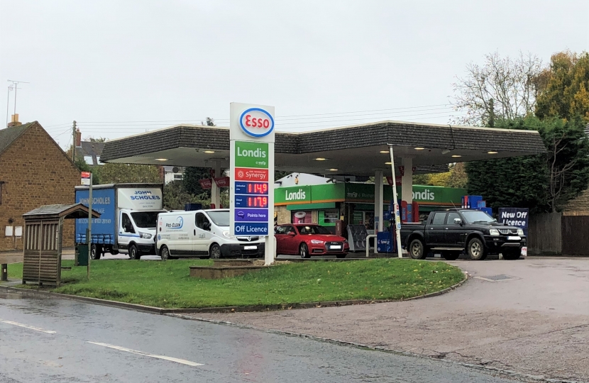 Bloxham petrol station